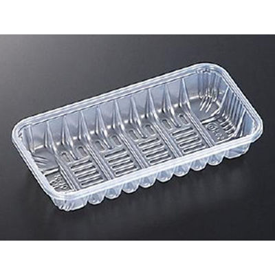 中央化学 透明トレー CH 19-10 FC 21204 1ケース(2000個(100個×20))（直送品）