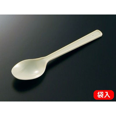 中央化学 使い捨てカトラリー FDスプーン 140 単袋入 635052 1ケース(3000個(100個×30))（直送品）