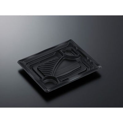 中央化学 弁当容器 CT いろは 23-19C BK 身 296814 1ケース(600個(50個×（直送品）