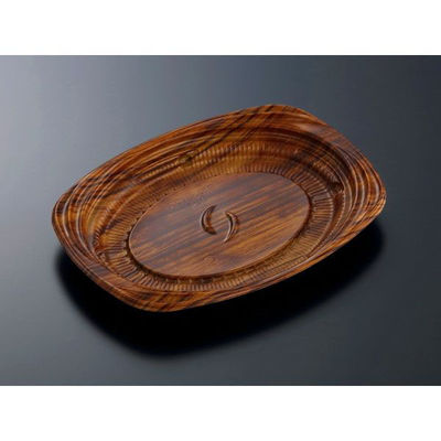 中央化学 弁当容器 CT グルメハウス D24 さやBR-BK 251181 1袋(50個)（直送品）