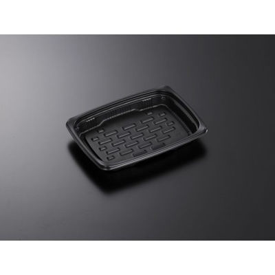 中央化学 軽食容器 CT デリトップ 18-13 BK 身 227801 1袋(50個)（直送品）
