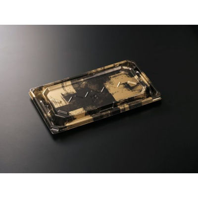 中央化学 寿司容器 BCF 宝台閣 10-2 西陣BK-BK 身 21402 1袋(50個)（直送品）