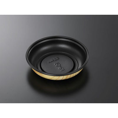 中央化学 どんぶり容器 SD 庵里丼 M19 BK-輪Y 身 924340 1袋(50個)（直送品）