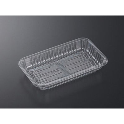 中央化学 透明トレー CSR・N20-12F O 191866 1ケース(1800個(100個×18))（直送品）