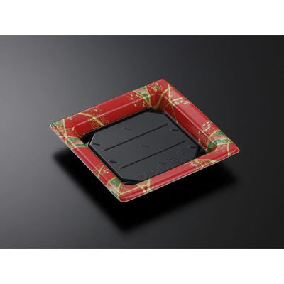 中央化学 寿司桶 祗園 9 色絵R-BK 身 135954 1ケース(600個(50個×（直送品）