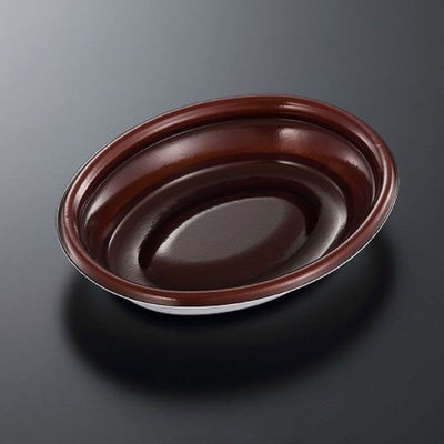 中央化学 惣菜容器 TP ボレノ M20-16 赤茶 身 17525 1ケース(600個(50個×12))（直送品）