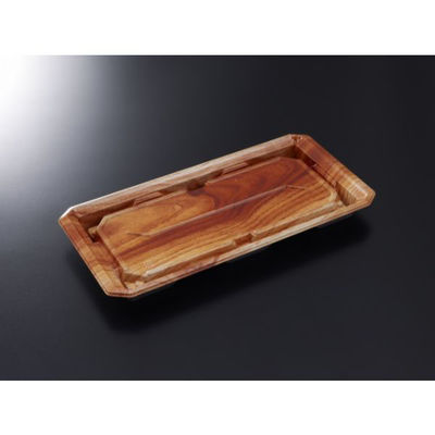 中央化学 寿司容器 HS 澄板 28-14 つきBR-BK 身 20396 1袋(50個)（直送品）