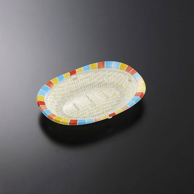 中央化学 惣菜容器 CT 街デリランチ D21 カラフル 身 374272 1袋(50個)（直送品）