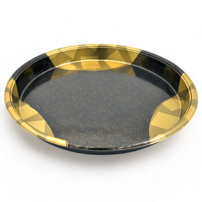 中央化学 寿司桶 DX 丸桶 70 金砂目-BK 身 106997 1袋(10個)（直送品）