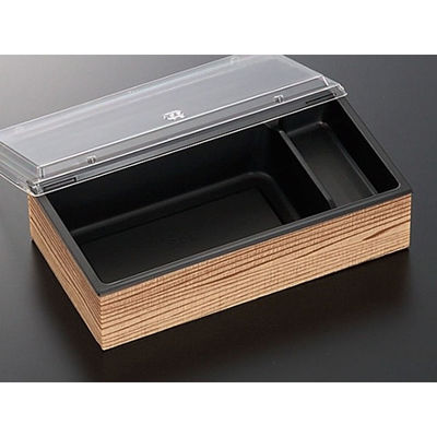 中央化学 折箱 CWH-302 黒-たもん杉(ボ) 369108 1ケース(360個(15個×（直送品）