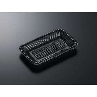 中央化学 オードブル容器 PD プレートK25-15 黒内 身 262717 1袋(50個)（直送品）