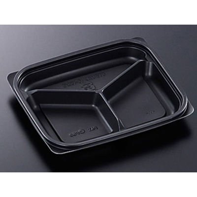 中央化学 惣菜容器 CT デリカン 18-15 三ッ仕切BLT 162107 1ケース(800個(50個×（直送品）