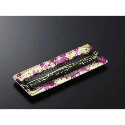 中央化学 寿司容器 豊味 6-1 羽織V 身 341313 1袋(50個)（直送品）