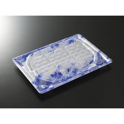 中央化学 刺身容器 漁台24-17 凍風B 身 00744052 1ケース(400個(50個×8))（直送品）