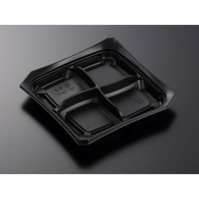 中央化学 軽食容器 CT ゆう 18-18M BK 身 384222 1袋(50個)（直送品）