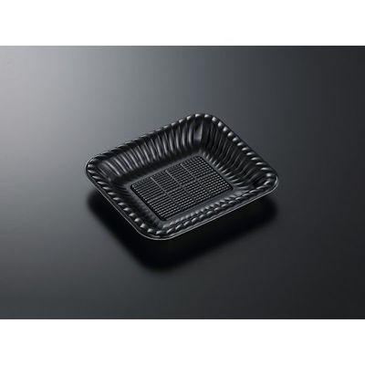 中央化学 オードブル容器 PD プレートK20-17 黒内 身 274423 1袋(50個)（直送品）