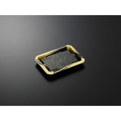 中央化学 寿司容器 CF にぎり L6 天竺BK-BK 身 196675 1袋(50個)（直送品）