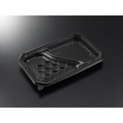 中央化学 弁当容器 CT ロックス 25-17 2S BK 身 21212 1ケース(800個(50個×16))（直送品）