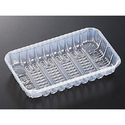 中央化学 透明トレー CH 19-12 FC 21428 1袋(100個)（直送品）