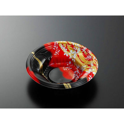 中央化学 どんぶり容器 CT うつわめし M18 かのかR-BK 身 277699 1ケース(600個(50個×（直送品）