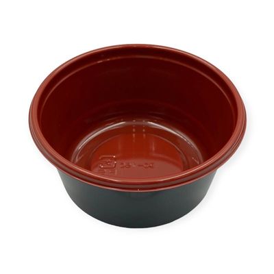 中央化学 スープ容器 HS カップ 90-160 R-BK 身 85811 1袋(50個)（直送品）