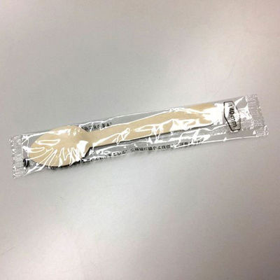 中央化学 使い捨てスプーン 木製スプーン 140 単袋入 透明 168096 1ケース(3000個(100個×30))（直送品）