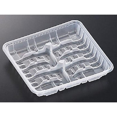 中央化学 透明トレー PP 餃子10-1A 9340 1ケース(900個(50個×18))（直送品）