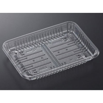 中央化学 透明トレー CSR・N20-15E O 183103 1ケース(1600個(100個×16))（直送品）