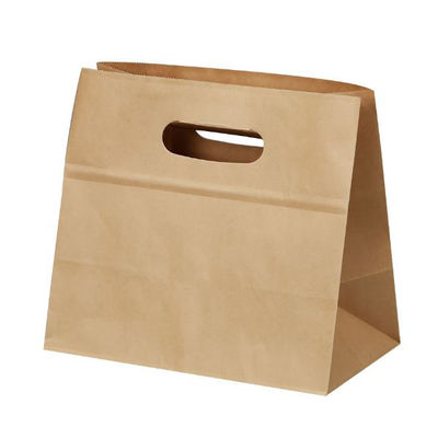 石渡 角底袋 ムジ グリップバック L 128510 1ケース(500個(50個×10))（直送品）