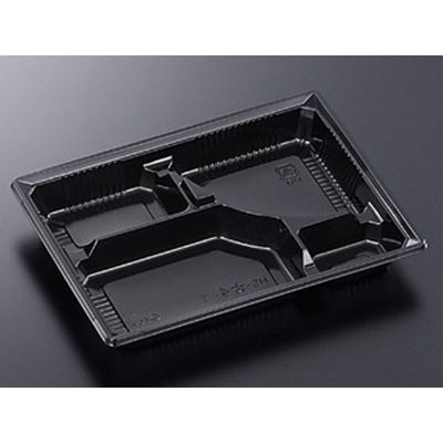 中央化学 弁当容器 HS 古今 L-1 BK 身 174334 1ケース(600個(50個×（直送品）