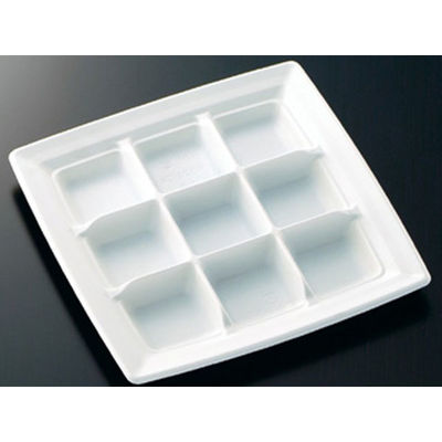 中央化学 軽食容器 CT 沙楽 KS24-24-A W 身 211573 1ケース(400個(50個×8))（直送品）