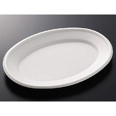 中央化学 オードブル容器 小判皿 中 (L) 10496 1ケース(1200個(100個×12))（直送品）