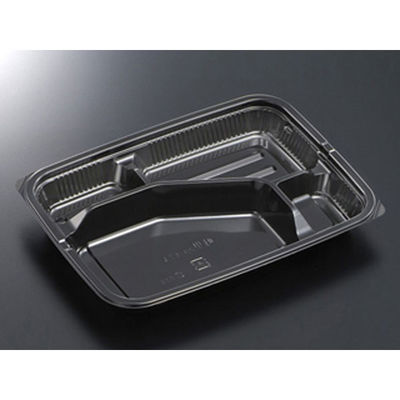 中央化学 弁当容器 HSA 味里 23-17A BK 身 10207 1ケース(800個(50個×16))（直送品）