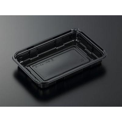 中央化学 軽食容器 HS ラクパ 23-16 BK 身 380782 1袋(50個)（直送品）
