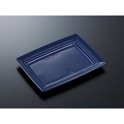 中央化学 軽食容器 CT 沙楽 K24-18 紺-BK 身1 18994 1袋(50個)（直送品）