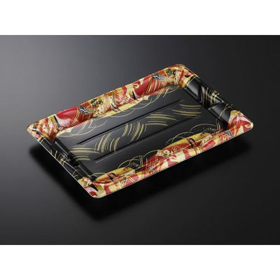 中央化学 寿司容器 波音24-3 結DR 身 178640 1ケース(400個(25個×16))（直送品）