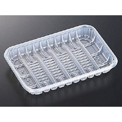 中央化学 透明トレー CH 19-13 C 21568 1袋(100個)（直送品）