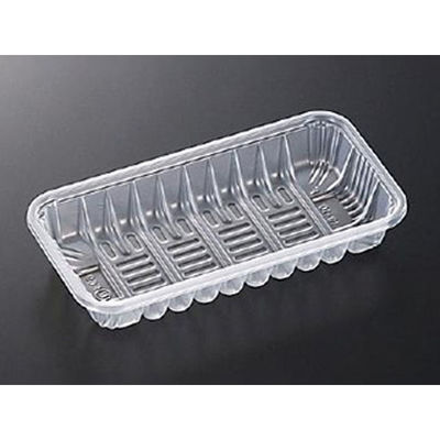 中央化学 透明トレー PP 19-10F 25676 1袋(100個)（直送品）