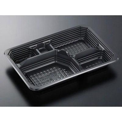 中央化学 弁当容器 HSA 街弁 K27-19C BK 身 151282 1袋(50個)（直送品）