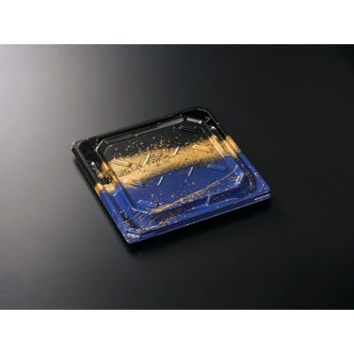 中央化学 寿司容器 BCF 宝台閣 9-3 暁B-BK 身 21311 1袋(50個)（直送品）