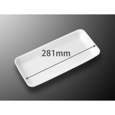 中央化学 発泡トレー C-12 新 白 (L) 151084 1袋(100個)（直送品）