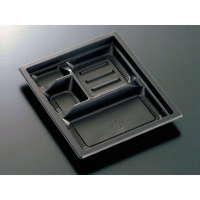 中央化学 弁当容器 CT WF-22D-27 BK 身 84863 1ケース(600個(50個×（直送品）