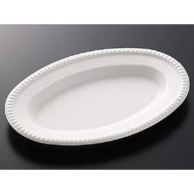 中央化学 オードブル容器 小判皿 小 (L) 10355 1ケース(1500個(100個×15))（直送品）