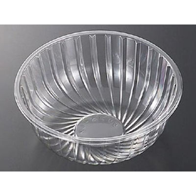 中央化学 冷麺容器 クリアボウル 大 身 3822 1ケース(800個(50個×16))（直送品）