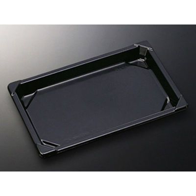 中央化学 CF 寿司容器 L1.5 黒-BL身 135053 1ケース(900個(50個×（直送品）