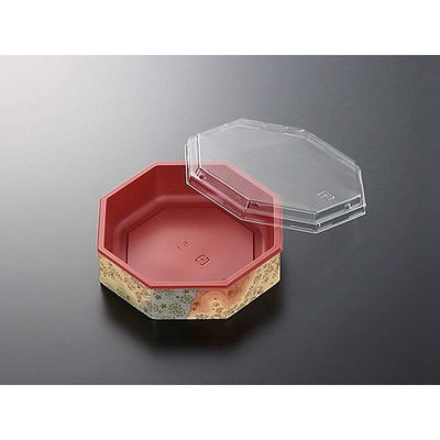 中央化学 折箱 CWH-八角5.1 赤-しののめ (ボ 915538 1ケース(360個(15個×（直送品）