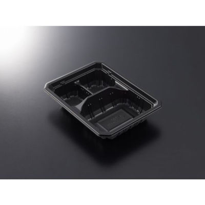 中央化学 弁当容器 耐寒CT フロズ K20-15T BK 身 22491 1ケース(800個(50個×16))（直送品）