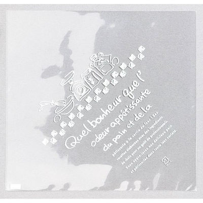 福重 パン袋 仏語ポップ/二方開 P-180 1ケース(8000個(1000個×8))（直送品）