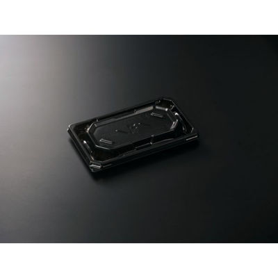 中央化学 寿司容器 BCF 宝台閣 3-1 黒-BK 身 22152 1袋(50個)（直送品）