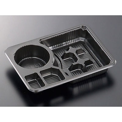 中央化学 冷麺容器 ND-21A BK 身 85761 1ケース(800個(50個×（直送品）